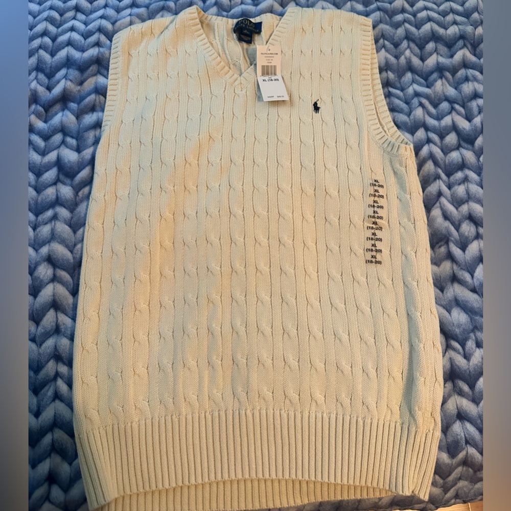 NWT Boys Ralph Lauren Vest